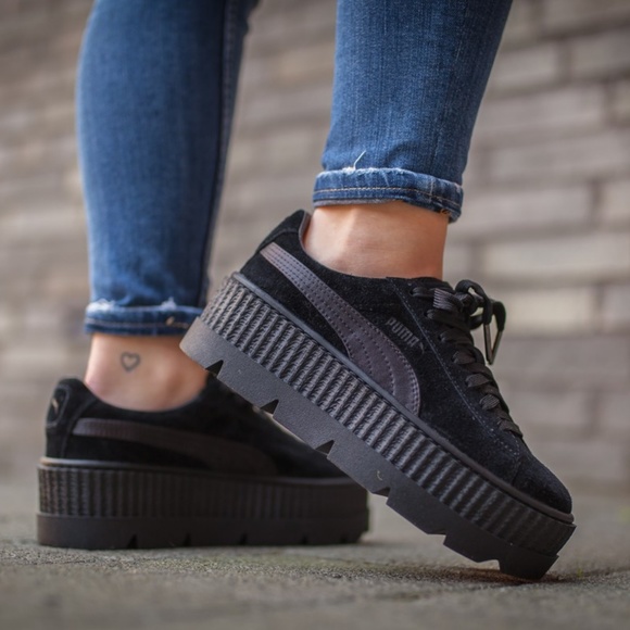 Puma Shoes - Puma x FENTY Cleated Creeper Platform Sneaker Mono